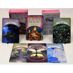 Earth Magic Oracle Cards by Steven D Farmer
