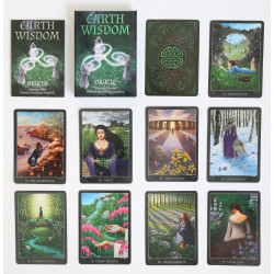 Earth Wisdom Oracle by Barbara Moore illustrated by Cristina Scagliotti