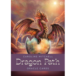 Dragon Path Oracle Cards A 33 Card Deck & Guidebook  by Caroline Mitchell, Tiras Verey