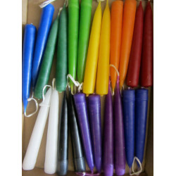 [SPELL SET] 22 x Solid Colour Spell Tree Chime Candles 45min Burn Time