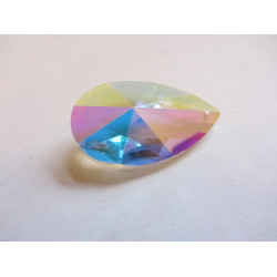 Rainbow Glass Sun Catcher - 50mm, tear, AB Ionised
