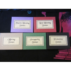 Blessing / Offering Stones - set of 3 stones (Select from list)