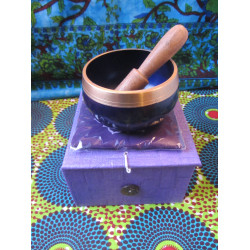 8cm Chakra Singing Bowl Set - Crown