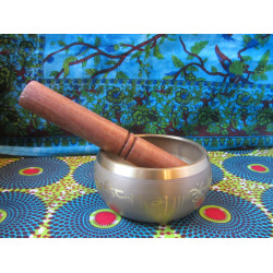 11.5cm Ganesh Singing Bowl with stick