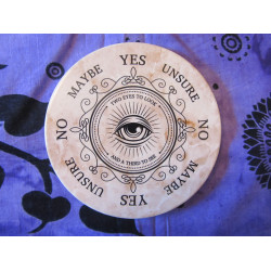 Pendulum Board, Ceramic - All Seeing Eye Pendulum Board, Ceramic - All Seeing Eye
