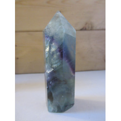 Rainbow Fluorite polished point 155mm