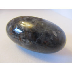 Iolite with Sunstone Sparks Shiva Egg 80mm