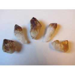 Citrine (Heat Treated Amethyst) points 1-2 inch