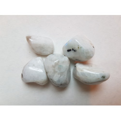 Rainbow moonstone tumblestones 20-30mm